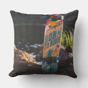Cojín Decorativo Patinaje Nacido Para Pasear