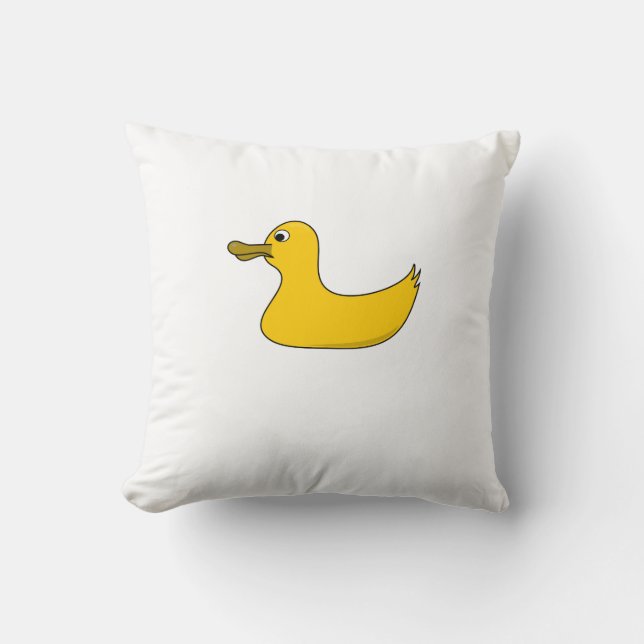Cojín Decorativo Pato amarillo (Anverso)