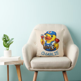 Cojín Decorativo Pato de Goma Fontanero