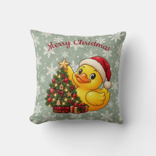 Cojín Decorativo Pato de goma para decorar árbol de Navidad acogedo