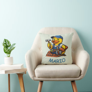 Cojín Decorativo Pato de Goma Techador