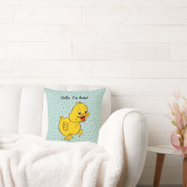 Cojín Decorativo "Pato pequeño" Bebé Pillow