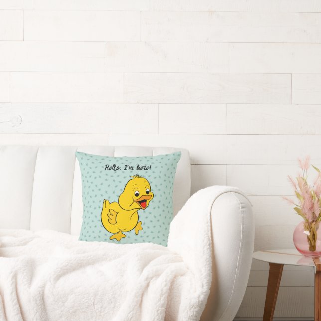 Cojín Decorativo "Pato pequeño" Bebé Pillow (Sofá)