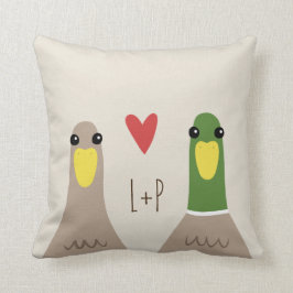 Cojín Decorativo Patos de amor