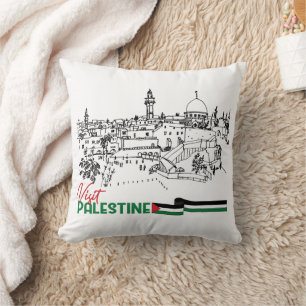 Cojín Decorativo Patrimonio y esperanza palestinos