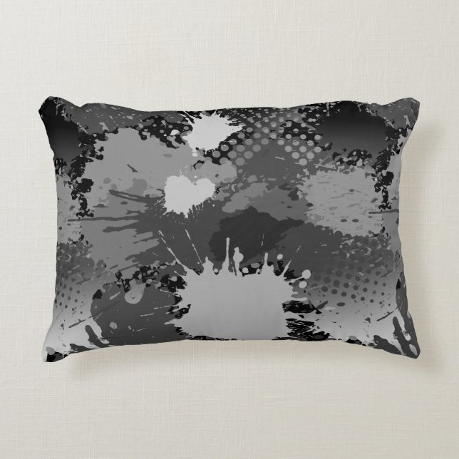 Cojín Decorativo Patrón 2 de pintura (Anverso)