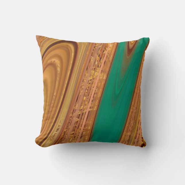 Cojín Decorativo patrón abstracto. (Anverso)