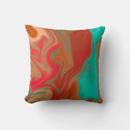 Cojín Decorativo patrón abstracto.