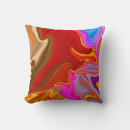 Cojín Decorativo patrón abstracto.