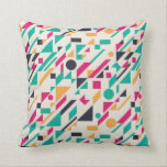 Cojín Decorativo Patrón abstracto 3<br><div class="desc">Patrón retro geométrico abstracto sin inconvenientes. Ilustracion vectorial © y ® Bigstock® - Todos los derechos reservados.</div>