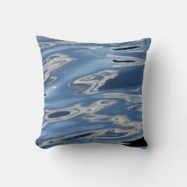 Cojín Decorativo Patrón abstracto azul