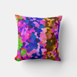 Cojín Decorativo Patrón abstracto cristalino irlandés