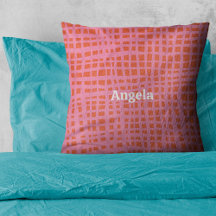 Patrón abstracto de cuadrícula retro personalizado