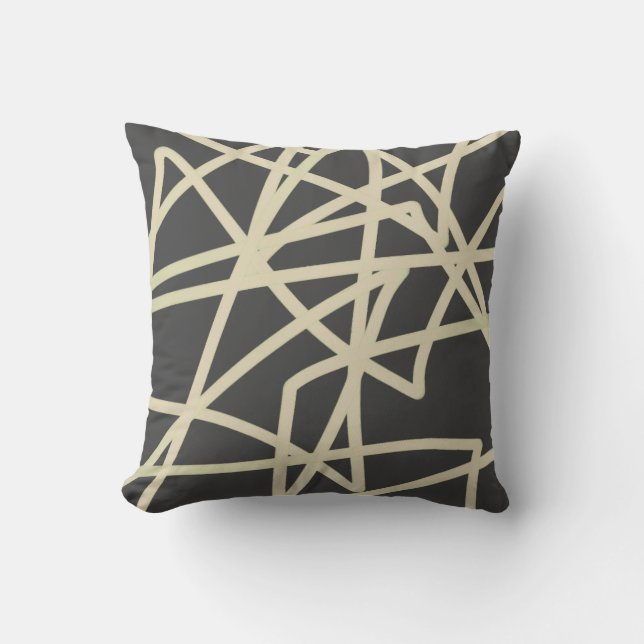 Cojín Decorativo patrón abstracto de la moda moderna arrojar almoha (Anverso)