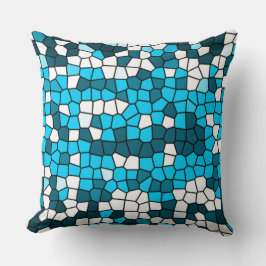 Cojín Decorativo Patrón abstracto de mosaico