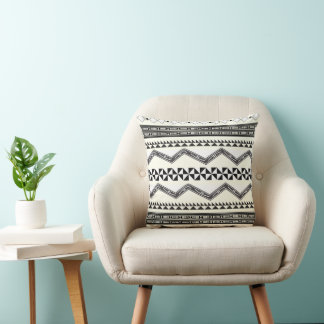 Cojín Decorativo Patrón abstracto geométrico azteca