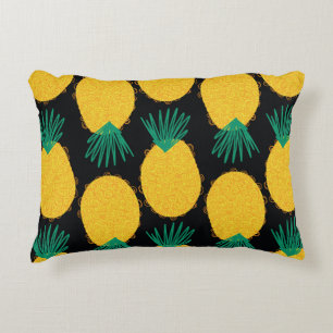 Cojín Decorativo Patrón abstracto sin fisuras de piña. Contempor