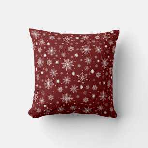 Cojín Decorativo Patrón actual de copos de nieve Cute Cushion