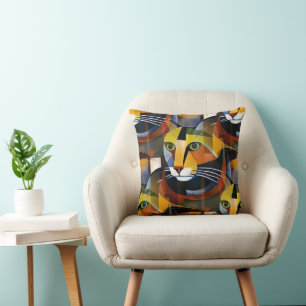 Cojín Decorativo Patrón animal de Guay - Gatos cortos 2