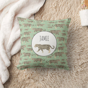 Cojín Decorativo Patrón animal Jaguar de la jungla