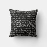 Patrón artístico de caracteres de teclado