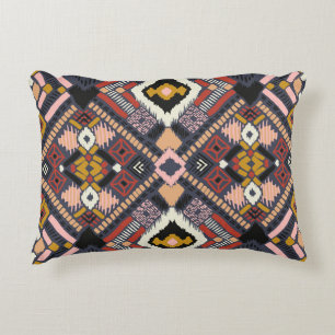 Cojín Decorativo Patrón azteca de Chevron africano tribal
