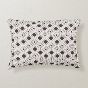 Cojín Decorativo Patrón Azteca Geométrico Tribal Suave Boho