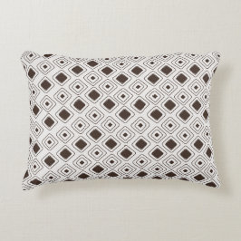 Cojín Decorativo Patrón Azteca Geométrico Tribal Suave Neutral Boho