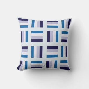 Cojín Decorativo Patrón azul