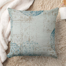 Patrón azul blanco de Mandala celta