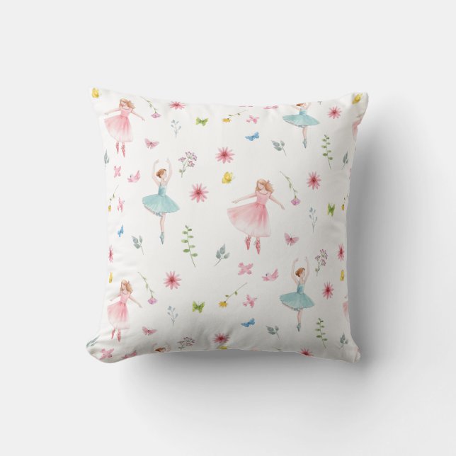 Cojín Decorativo Patrón Ballerina (Anverso)