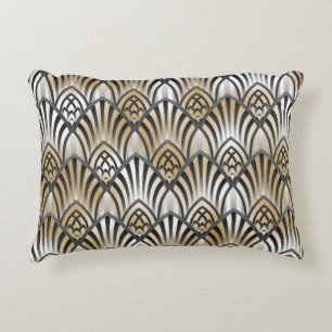 Cojín Decorativo Patrón barroco sin foco. Patata ornamental de ép