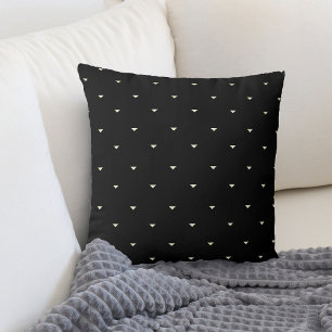 Cojín Decorativo Patrón blanco negro