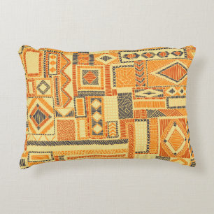 Cojín Decorativo Patrón bohemio bordado sin foco