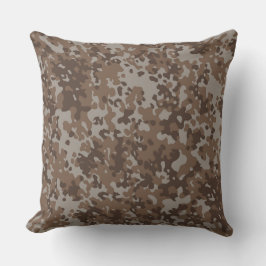 Cojín Decorativo Patrón Camo de arena del desierto
