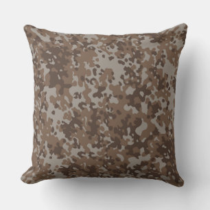 Cojín Decorativo Patrón Camo de arena del desierto
