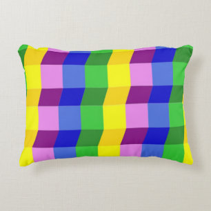 COJÍN DECORATIVO PATRÓN COLORIDO
