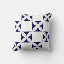 Cojín Decorativo Patrón continuo de flor geométrica