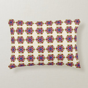 Cojín Decorativo Patrón continuo de mandala floral