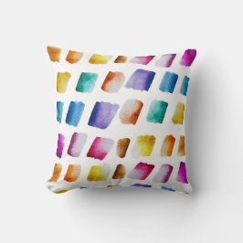 Cojín Decorativo Patrón de acuarela moderno y trendy 