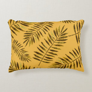 Cojín Decorativo Patrón de acuarela transparente con abstracto colo