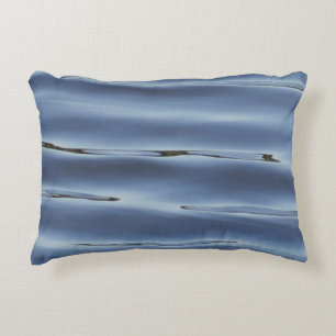 Cojín Decorativo Patrón de agua azul