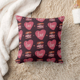 Cojín Decorativo Patrón de amor