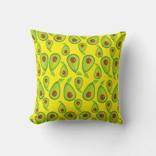 Cojín Decorativo Patrón de amor de aguacate - Amante aguacate