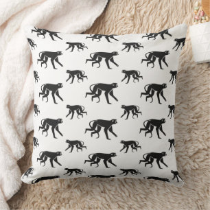 Cojín Decorativo Patrón de Animales Salvajes Adorables