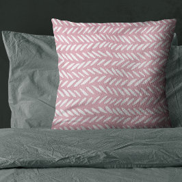 Cojín Decorativo Patrón de arenisca pastel suave en rosa