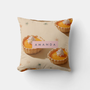 Cojín Decorativo Patrón de arte dulce y dulce personalizado