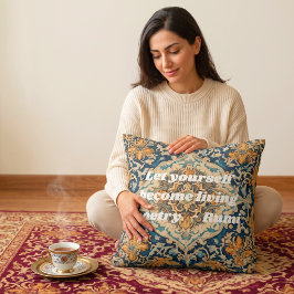 Cojín Decorativo Patrón de Baldosa Elegante Personalizado Regalos P