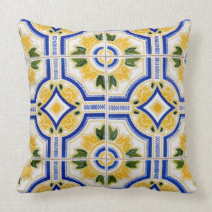 Cojín Decorativo Patrón de baldosas claras, Portugal