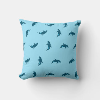 Cojín Decorativo Patrón de ballenas
